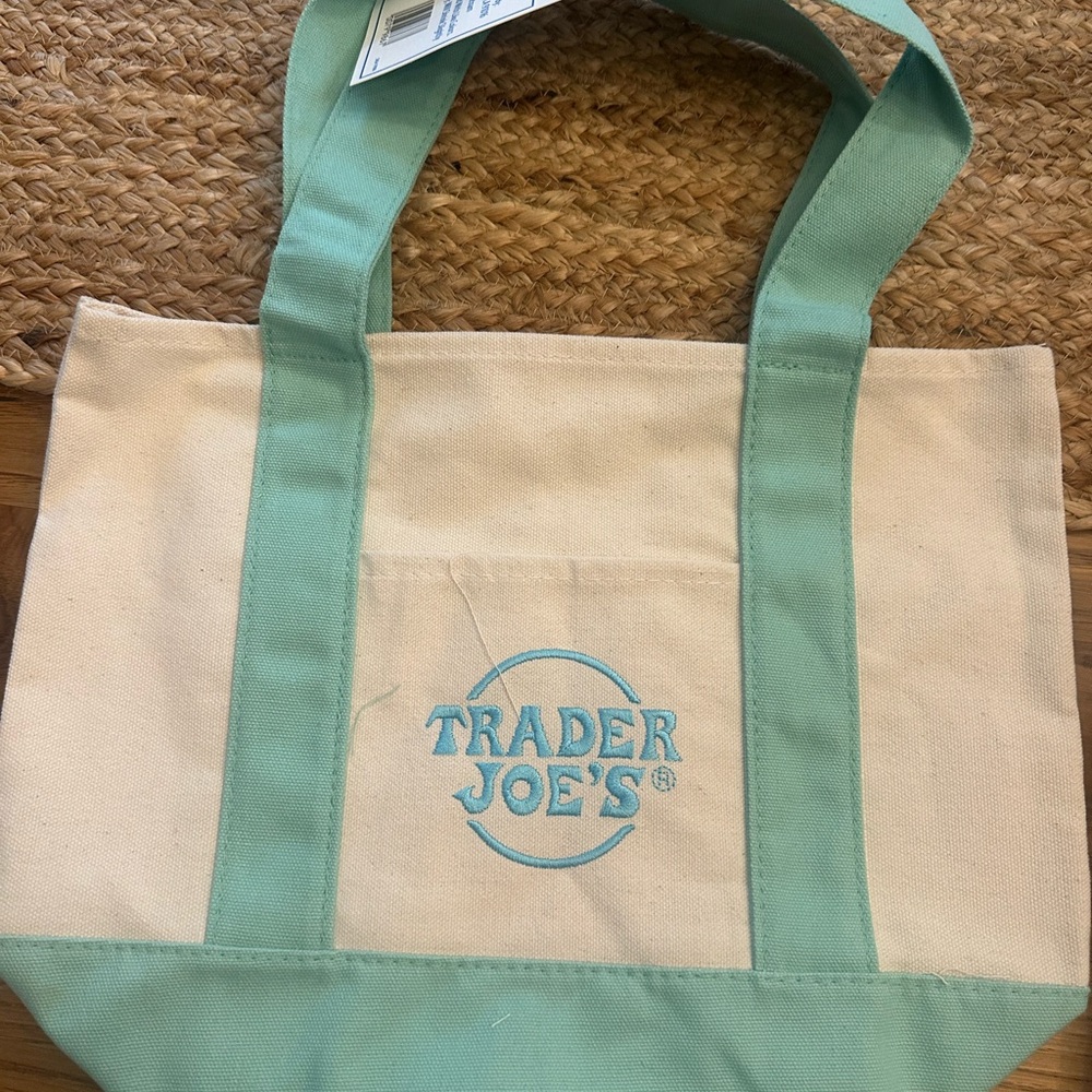 COPY - Trader Joe’s pastel mini tote NWT 2025 ( choice of color)